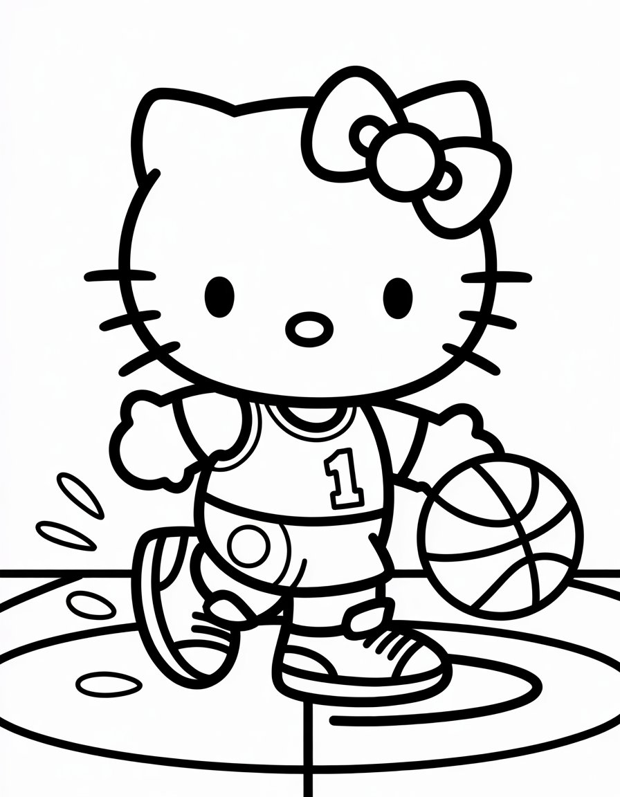 Basketball Hello Kitty